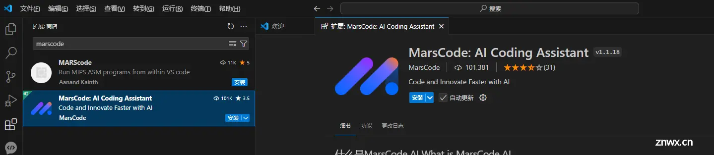 VSCode中安装